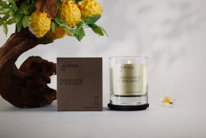 Vela aromática 40h | LACROSSE | Sandalwood & Bergamot